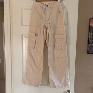 Hollister Women's Tan Cargo Pants